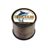 1500M 1640Yds Camouflage 10lb-200lb HERCULES PE Braided Fishing Line 8 Strands HERCULES