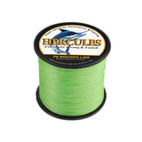 1000M 1094Yds Fluorescent Green 10lb-300lb HERCULES PE braid Fishing Line 8 Strands HERCULES