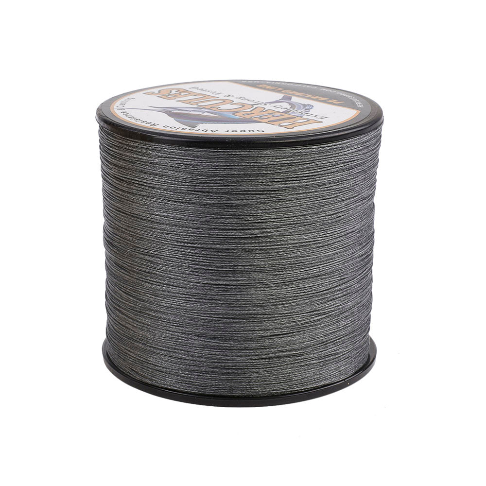 1500M 1640Yds Grey 10lb-200lb HERCULES PE Braided Fishing Line 8 Strands HERCULES