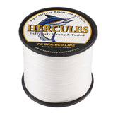 2000M 2187Yds White 10lb-200lb HERCULES PE braid Fishing Line 8 Strands HERCULES