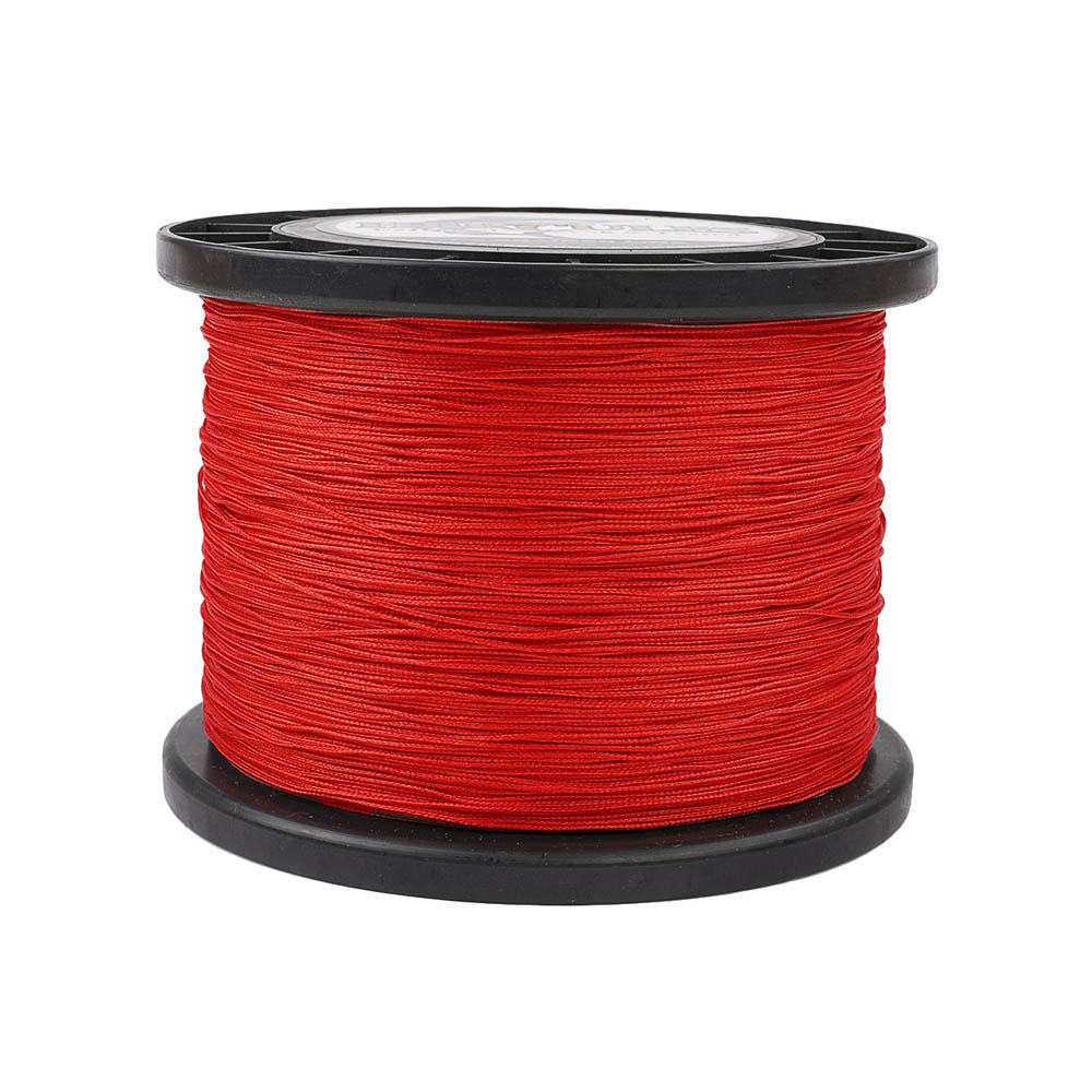 1000M 1094Yds Red 10lb-300lb HERCULES PE Braided Fishing Line 8 Strands HERCULES