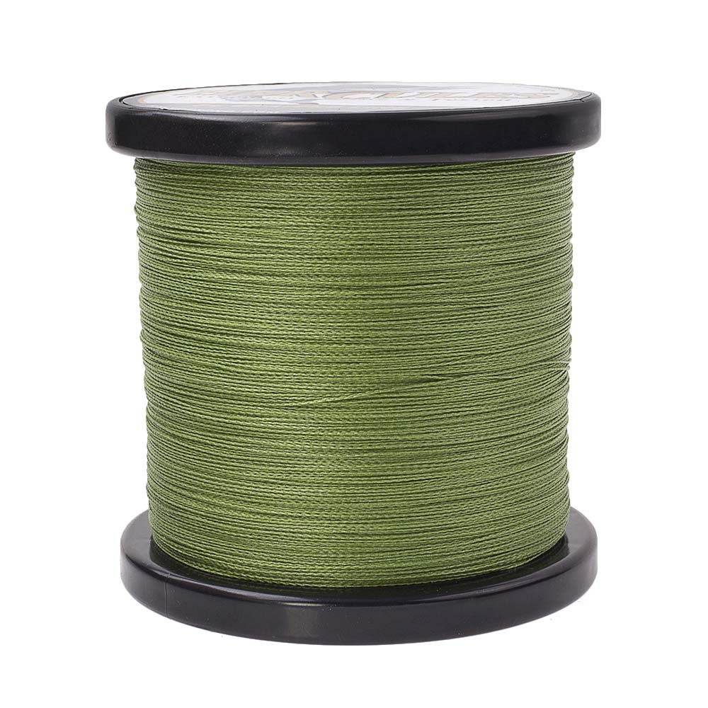 1500M 1640Yds Army Green 6lb-100lb HERCULES PE Braided Fishing Line 4 Strands HERCULES