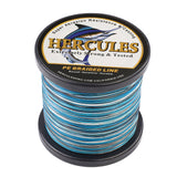 2000M 2187Yds Camo Blue 6lb-100lb HERCULES PE Braid Fishing Line 4 Strands HERCULES