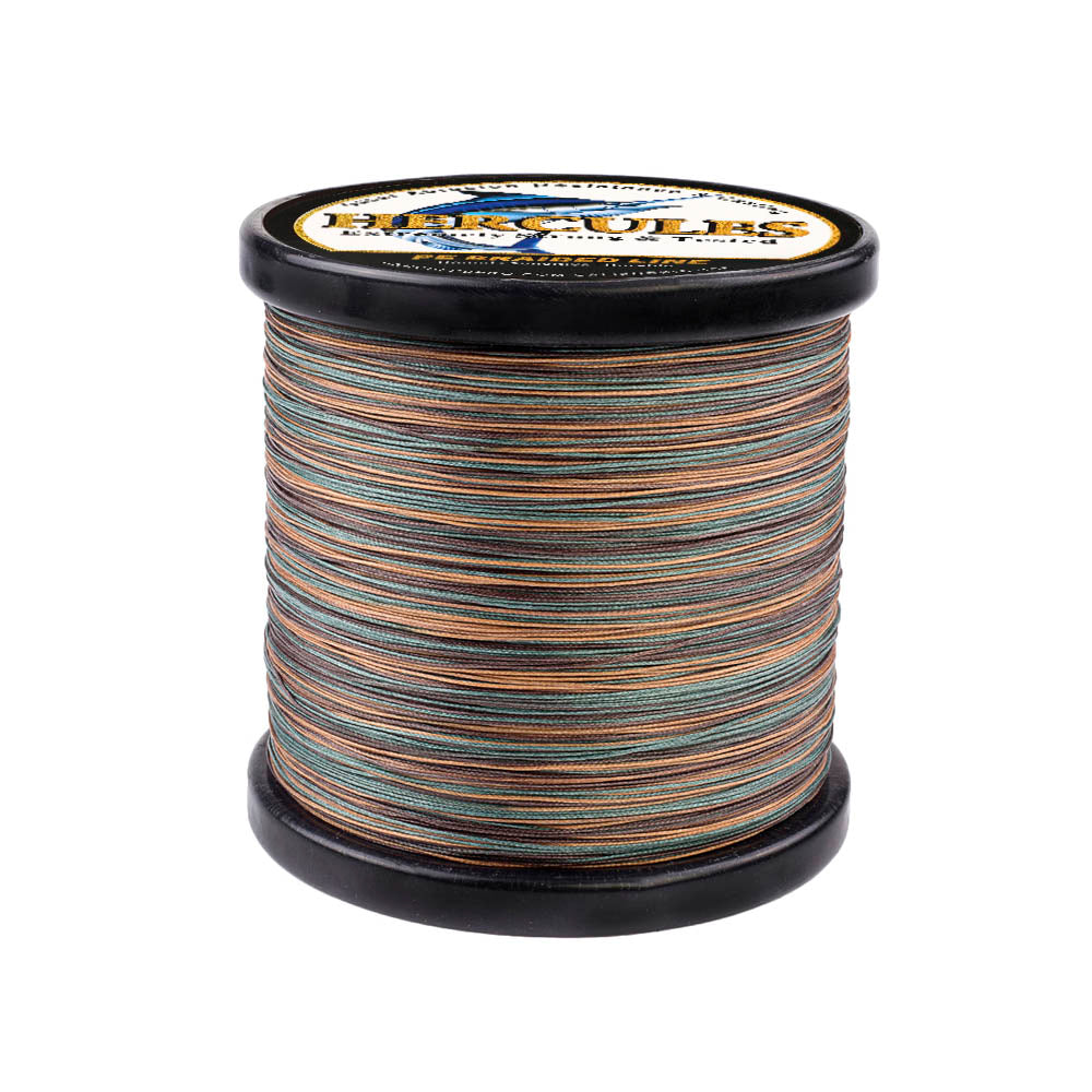 2000M 2187Yds Camouflage 10lb-200lb HERCULES PE Braided Fishing Line 8 Strands HERCULES