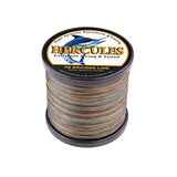 1500M 1640Yds Camouflage 10lb-200lb HERCULES PE Braided Fishing Line 8 Strands HERCULES