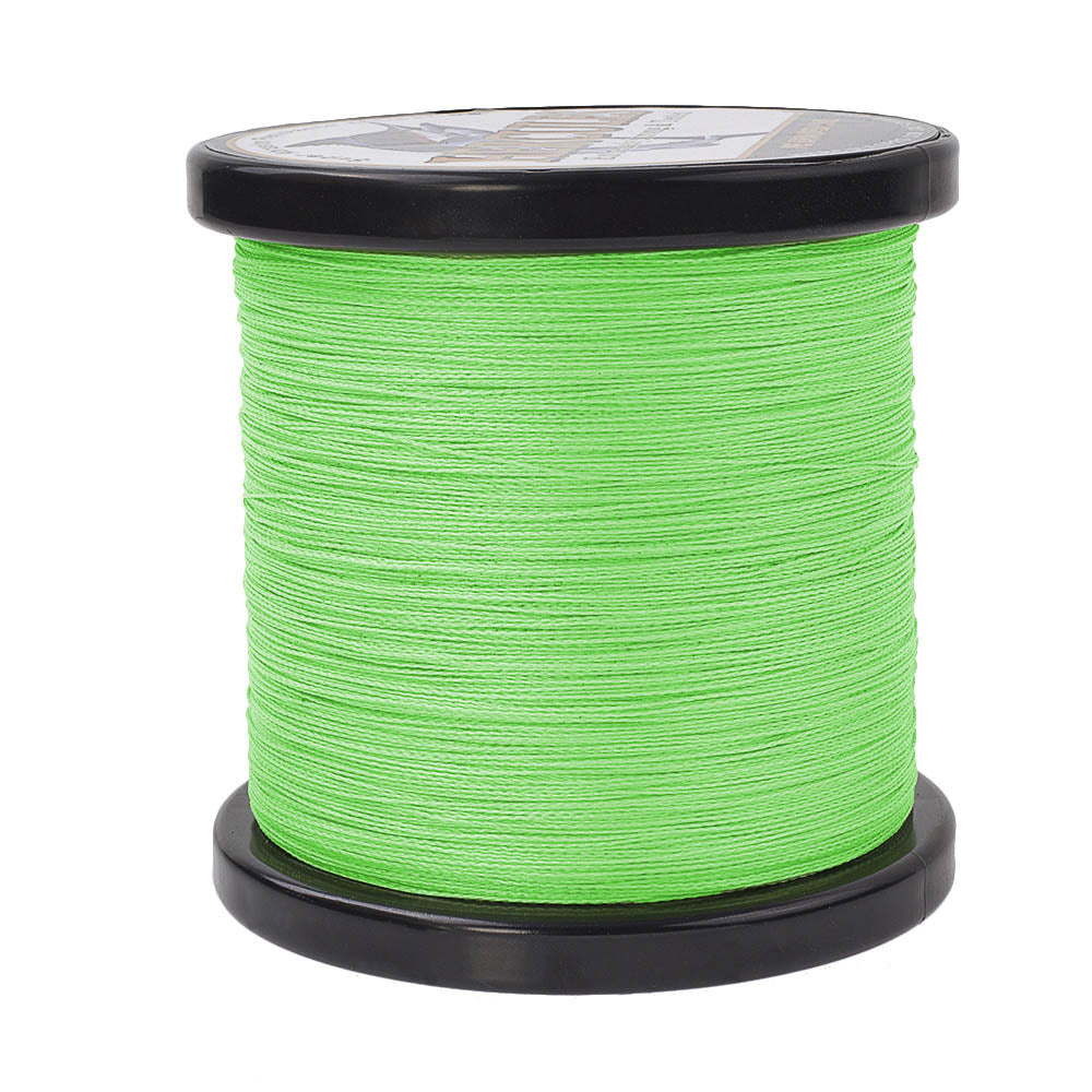 1500M 1640Yds Fluorescent Green 6lb-100lb HERCULES PE Braid Fishing Line 4 Strands HERCULES