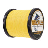 2000M 2187Yds Yellow 6lb-100lb HERCULES PE Braid Fishing Line 4 Strands HERCULES