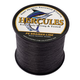 2000M 2187Yds Black 6lb-100lb HERCULES PE Braid Fishing Line 4 Strands HERCULES