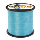 1500M 1640Yds Blue 6lb-100lb HERCULES PE Braid Fishing Line 4 Strands HERCULES