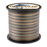 1500M Camouflage 6lb-100lb PE Dyneema HERCULES 4 Strands braid Fishing Line HERCULES