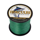 2000M 2187Yds Green 6lb-100lb HERCULES PE Braid Fishing Line 4 Strands HERCULES
