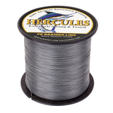 2000M 2187Yds Grey 6lb-100lb HERCULES PE Braided Fishing Line 4 Strands HERCULES