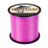 2000M 2187Yds Pink 6lb-100lb HERCULES PE Braided Fishing Line 4 Strands HERCULES
