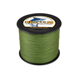 1000M 1094Yds Army Green 10lb-300lb 8 Strands HERCULES PE Braided Fishing Line HERCULES