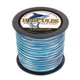 1000M 1094Yds Camo Blue 6LB-100LB HERCULES PE Braid Fishing Line 4 Strands HERCULES