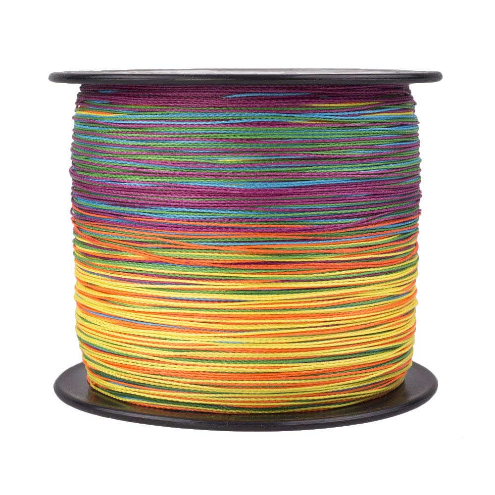 1500M 1640Yds Multicolor 6lb-100lb HERCULES PE Braid Fishing Line 4 Strands HERCULES