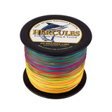 2000M 2187Yds Multicolor 6lb-100lb HERCULES PE Braided Fishing Line 4 Strands HERCULES