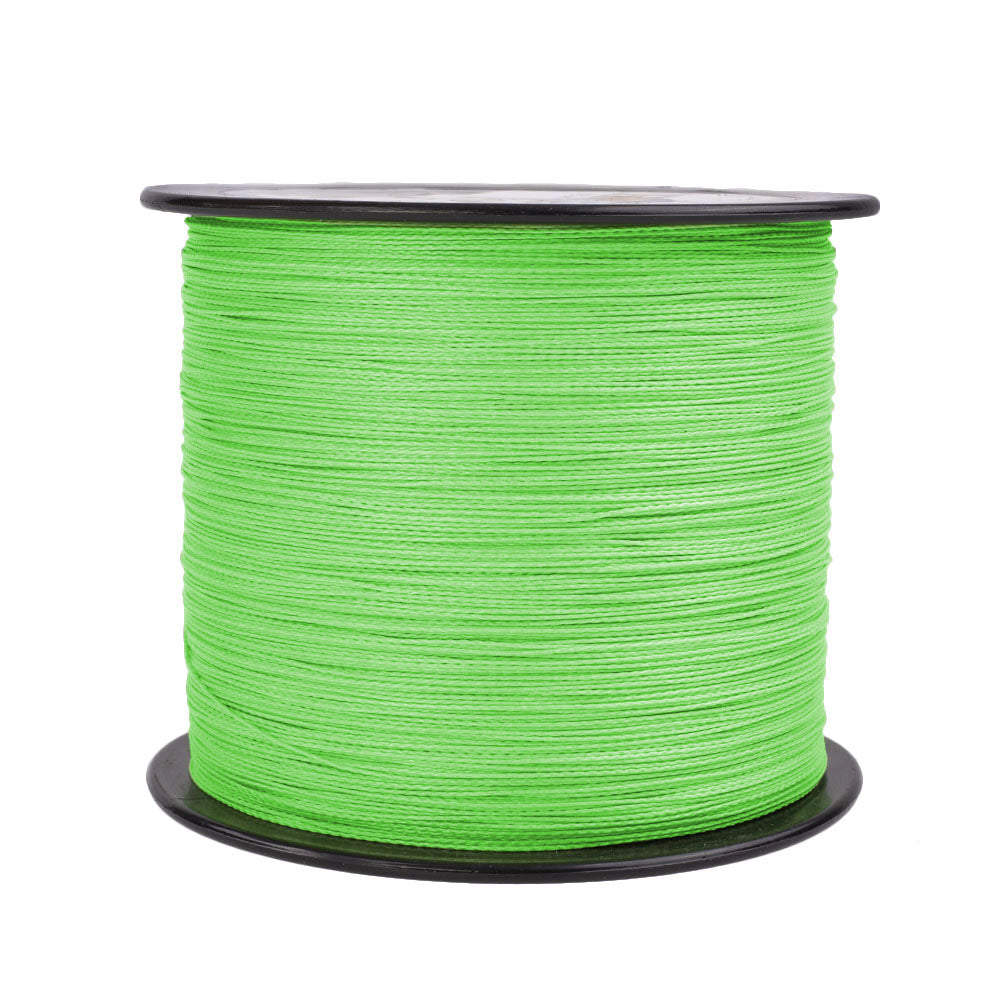 1500M 1640Yds Fluorescent Green 6lb-100lb HERCULES PE Braid Fishing Line 4 Strands HERCULES