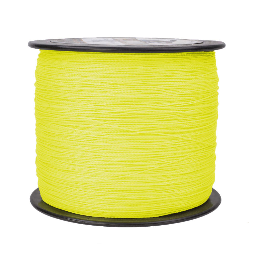 1500M 1640Yds Fluorescent Yellow 6lb-100lb HERCULES PE Braided Fishing Line 4 Strands HERCULES