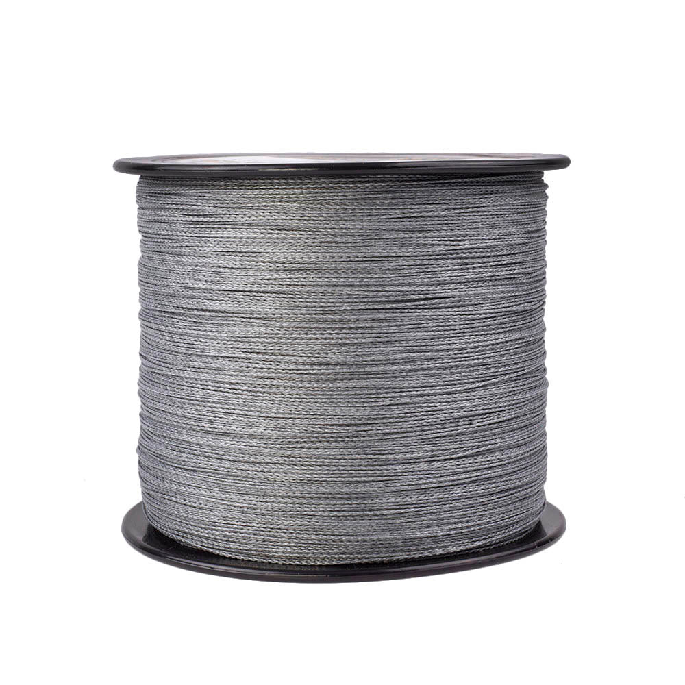 1500M 1640Yds Grey 6lb-100lb HERCULES PE Braid Fishing Line 4 Strands HERCULES
