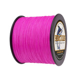 2000M 2187Yds Pink 6lb-100lb HERCULES PE Braided Fishing Line 4 Strands HERCULES