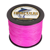 2000M 2187Yds Pink 10lb-200lb HERCULES PE braid Fishing Line 8 Strands HERCULES