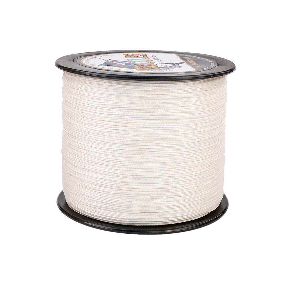 1500M 1640Yds White 10lb-200lb HERCULES PE Braided Fishing Line 8 Strands HERCULES