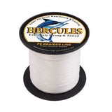 100M 109Yds White 10lb-300lb HERCULES PE Braided Fishing Line 8 Strands HERCULES