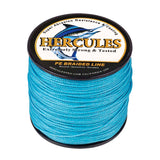 100M 109Yds Blue 10lb-300lb HERCULES PE Braided Fishing Line 8 Strands HERCULES