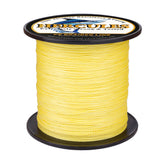 100M 109Yds Yellow 6lb-100lb HERCULES PE Braided Fishing Line 4 Strands HERCULES