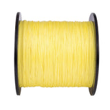100M 109Yds Yellow 6lb-100lb HERCULES PE Braided Fishing Line 4 Strands HERCULES
