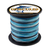 HERCULES 8 Strands 100M 109Yds Blue Camo 10lbs-300lbs PE Dyneema Braided Fishing Line Blue Camo Braid Line HERCULES