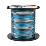100M 109Yds Camo Blue HERCULES 4 Strands 6lbs-100lbs PE Dyneema braid Fishing Line blue camouflage braided Line HERCULES
