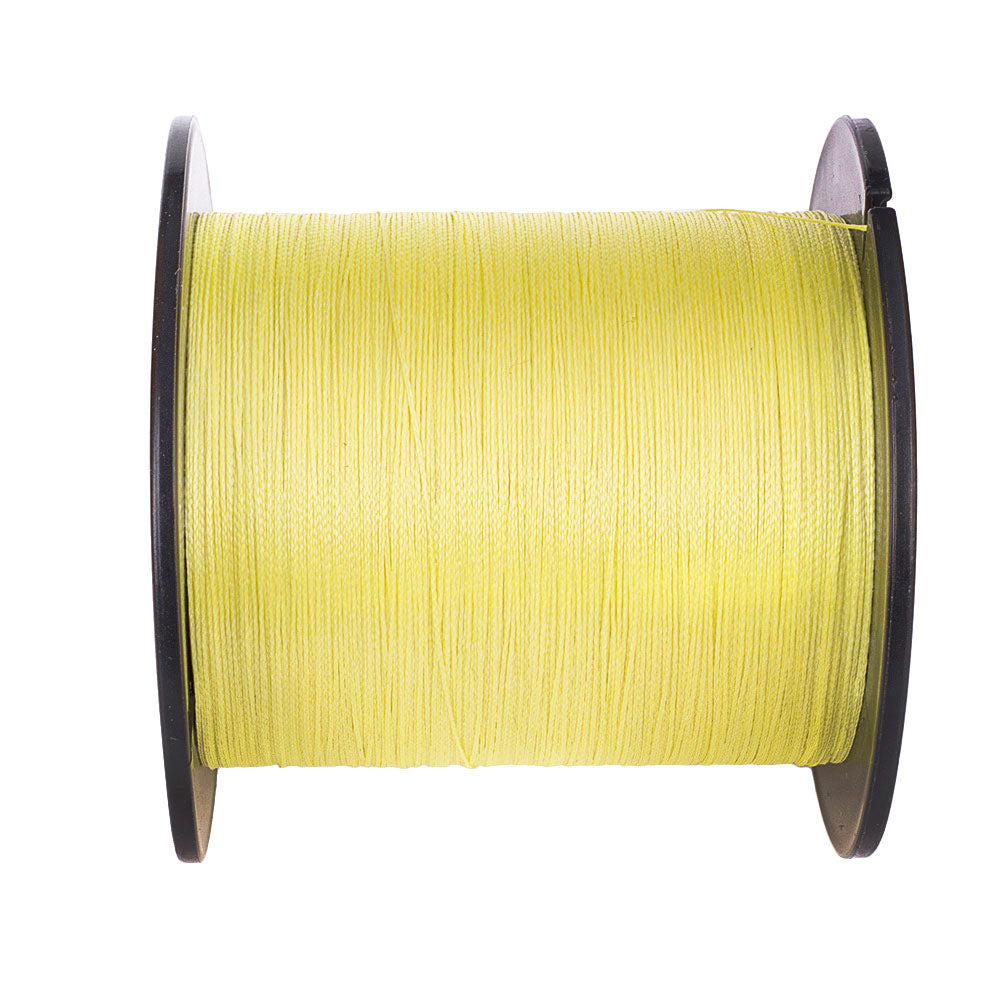 100M 109Yds Yellow 6lb-100lb HERCULES PE Braided Fishing Line 4 Strands HERCULES