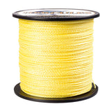 100M 109Yds Yellow 6lb-100lb HERCULES PE Braided Fishing Line 4 Strands HERCULES
