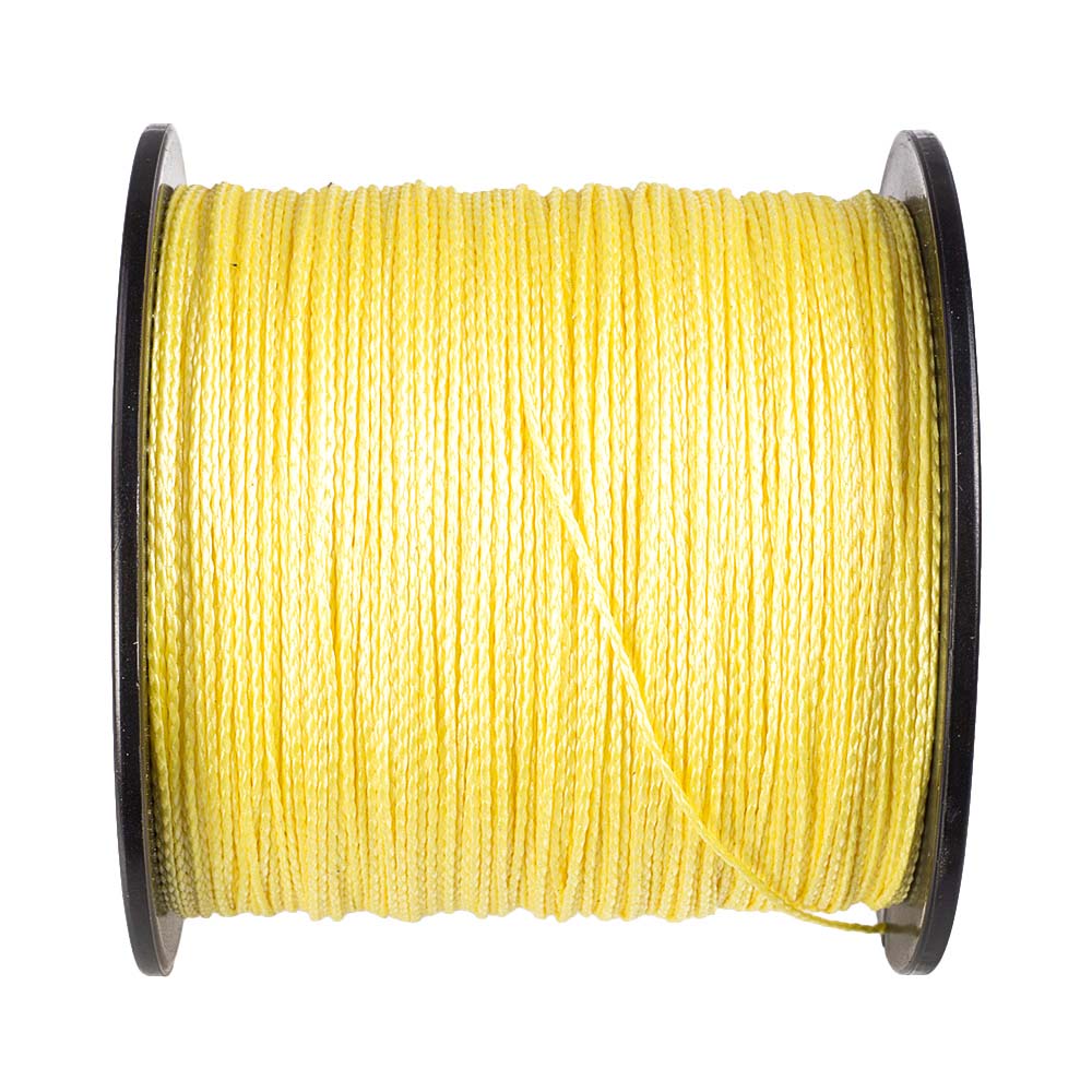 100M 109Yds Yellow 6lb-100lb HERCULES PE Braided Fishing Line 4 Strands HERCULES