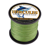 100M 109Yds Army Green 10lb-300lb HERCULES PE braid Fishing Line 8 Strands HERCULES