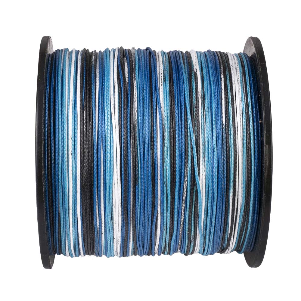 HERCULES 8 Strands 100M 109Yds Blue Camo 10lbs-300lbs PE Dyneema Braided Fishing Line Blue Camo Braid Line HERCULES