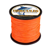 100M 109Yds Orange 10lb-300lb HERCULES PE braid Fishing Line 8 Strands HERCULES