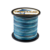 300M 328Yds Blue Camo HERCULES 8 Strands 10lbs-300lbs PE Dyneema braid Fishing Line blue camouflage braid Line HERCULES