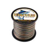 300M 328Yds Camouflage 10lb-300lb HERCULES PE Braided Fishing Line 8 Strands HERCULES