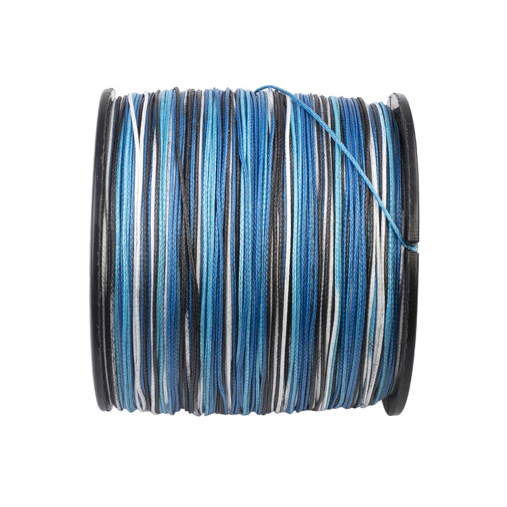 300M 328Yds Blue Camo HERCULES 8 Strands 10lbs-300lbs PE Dyneema braid Fishing Line blue camouflage braid Line HERCULES