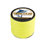 300M 328Yds Fluorescent Yellow 10lb-300lb HERCULES PE Braided Fishing Line 8 Strands HERCULES