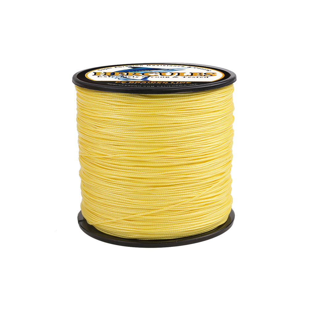 300M 328Yds Yellow 10lb-300lb HERCULES PE Braided Fishing Line 8 Strands HERCULES