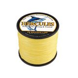 300M 328Yds Yellow 10lb-300lb HERCULES PE Braided Fishing Line 8 Strands HERCULES