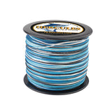 300M 328Yds Blue Camo HERCULES 8 Strands 10lbs-300lbs PE Dyneema braid Fishing Line blue camouflage braid Line HERCULES