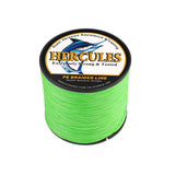 300M 328Yds Fluorescent Green 10lb-300lb HERCULES PE braid Fishing Line 8 Strands