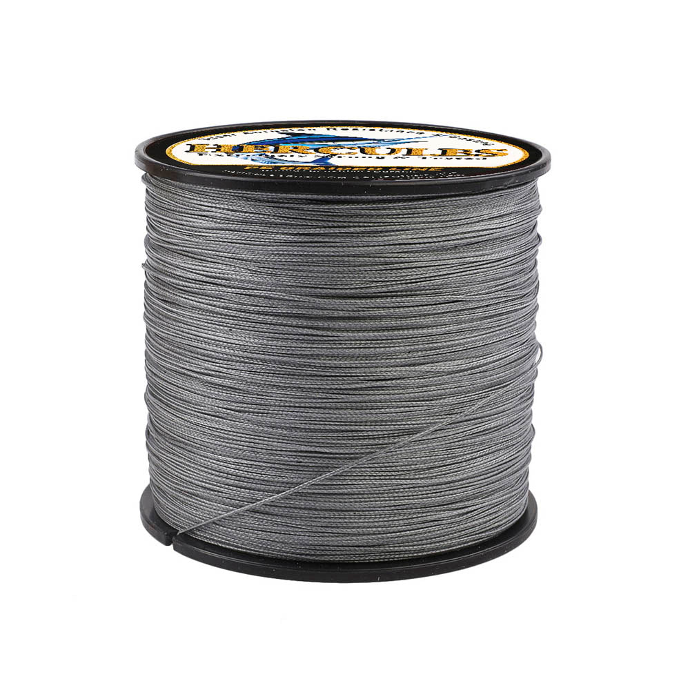 300M 328Yds Grey 10lb-300lb HERCULES PE braid Fishing Line 8 Strands HERCULES