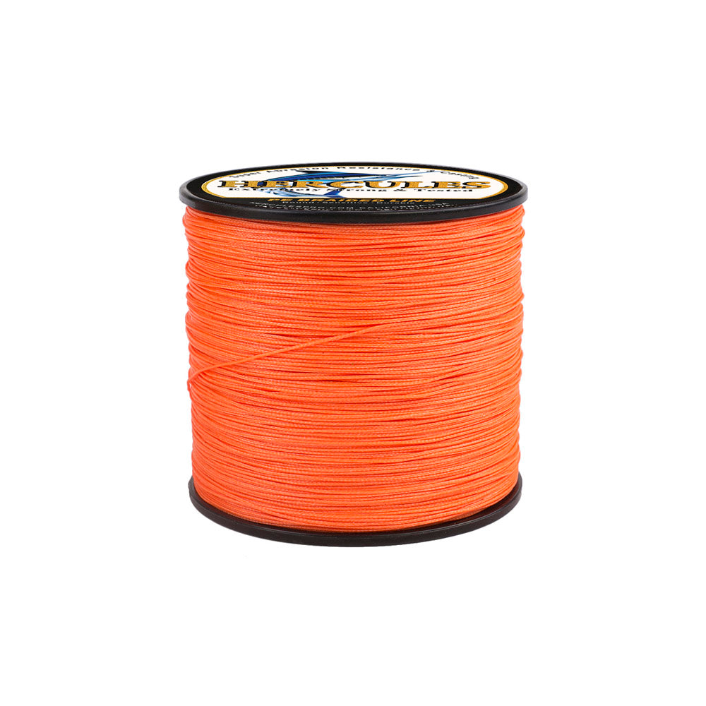 300M 328Yds Orange 10lb-300lb HERCULES PE Braided Fishing Line 8 Strands HERCULES