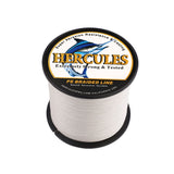 500M 547Yds White 10lb-300lb HERCULES PE Braided Fishing Line 8 Strands HERCULES